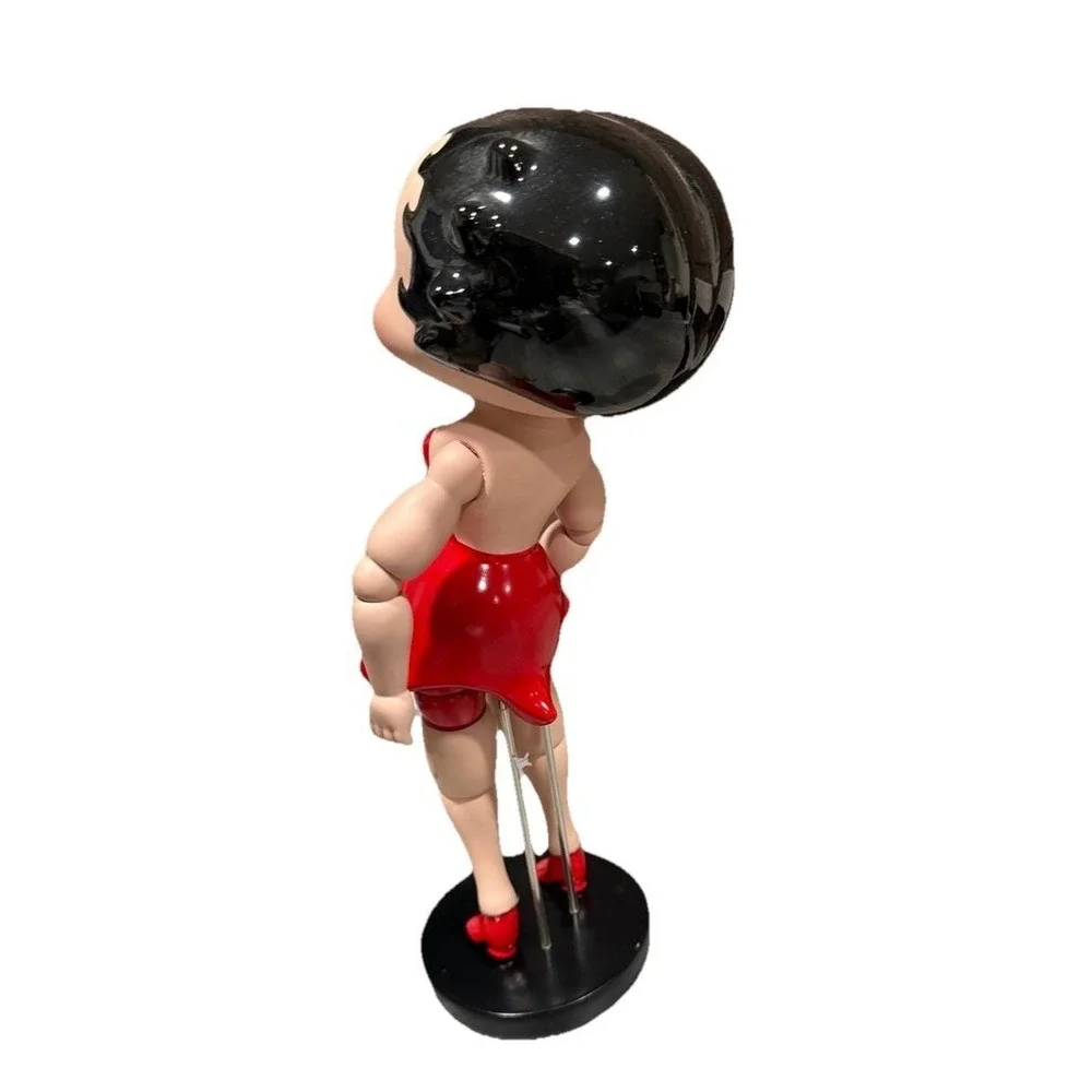 VINTAGE BETTY BOOP PORCELAIN BISQUE JOINTED DOLL FIGURE